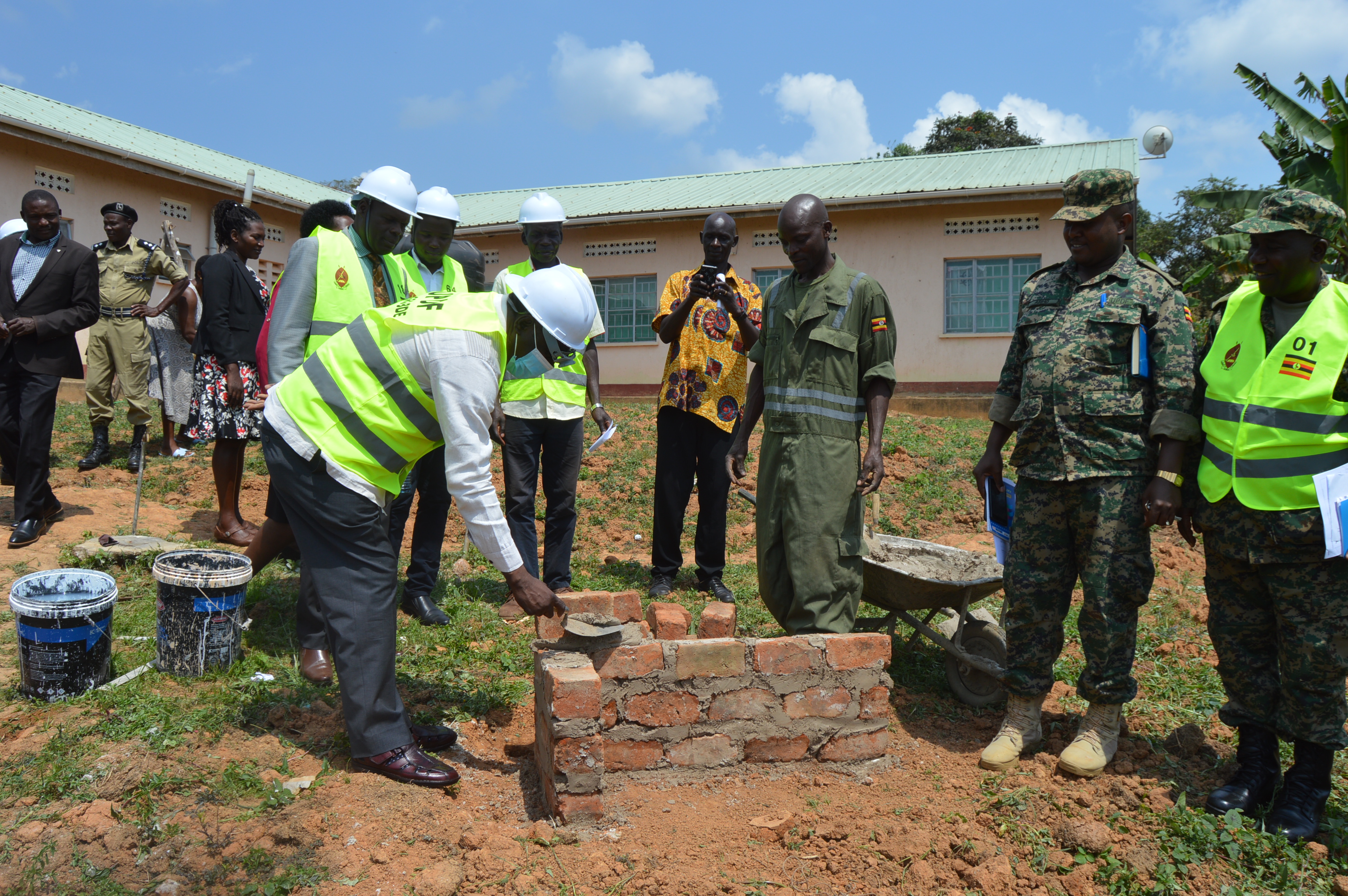 RDC handing over projects to UPDF Engneering brigade for construction FY 2023-2024