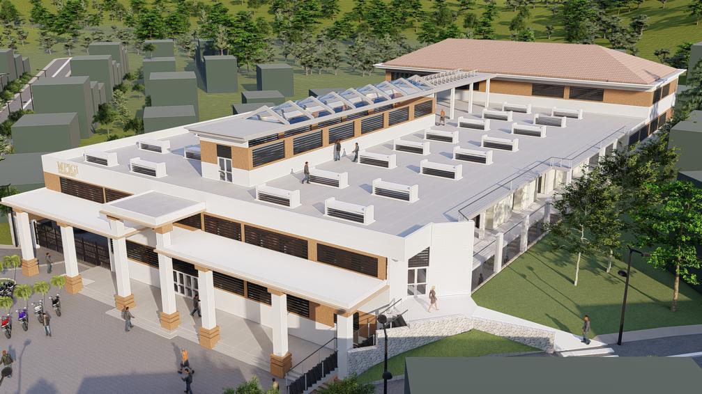 Artistic impression for Mpigi Central Market