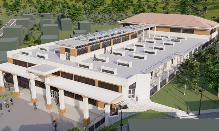 Artistic impression for Mpigi Central Market