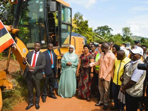 Minister for Kampala Hajjat Minsa Kabanda commissions a 15.6 Mpigi-Muduuma road - 28th May, 2025